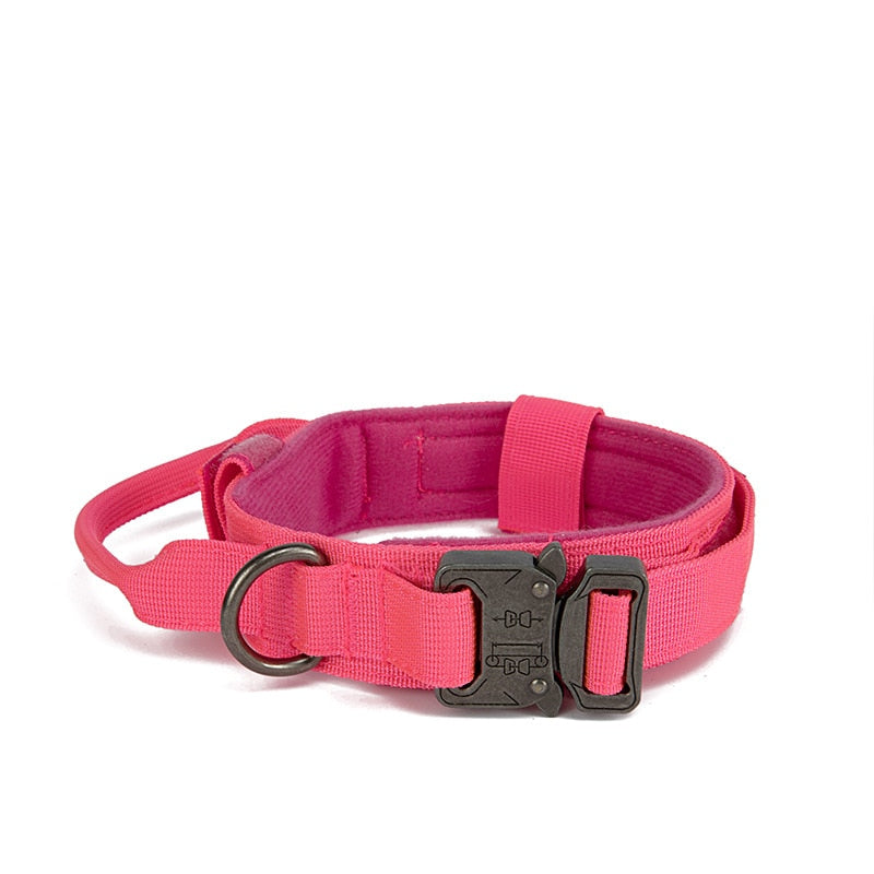 tactical-dog-leash-and-collar-military-heavy-duty - Pawreta