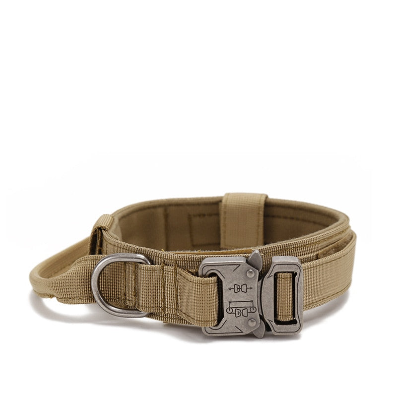 tactical-dog-leash-and-collar-military-heavy-duty - Pawreta