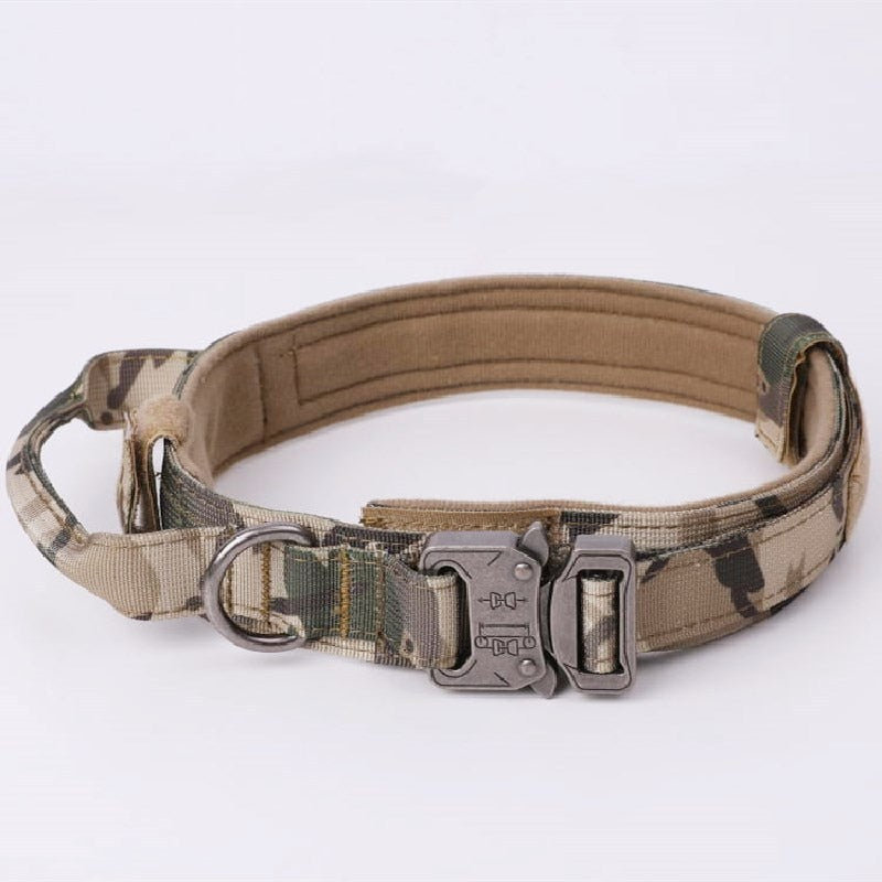 tactical-dog-leash-and-collar-military-heavy-duty - Pawreta