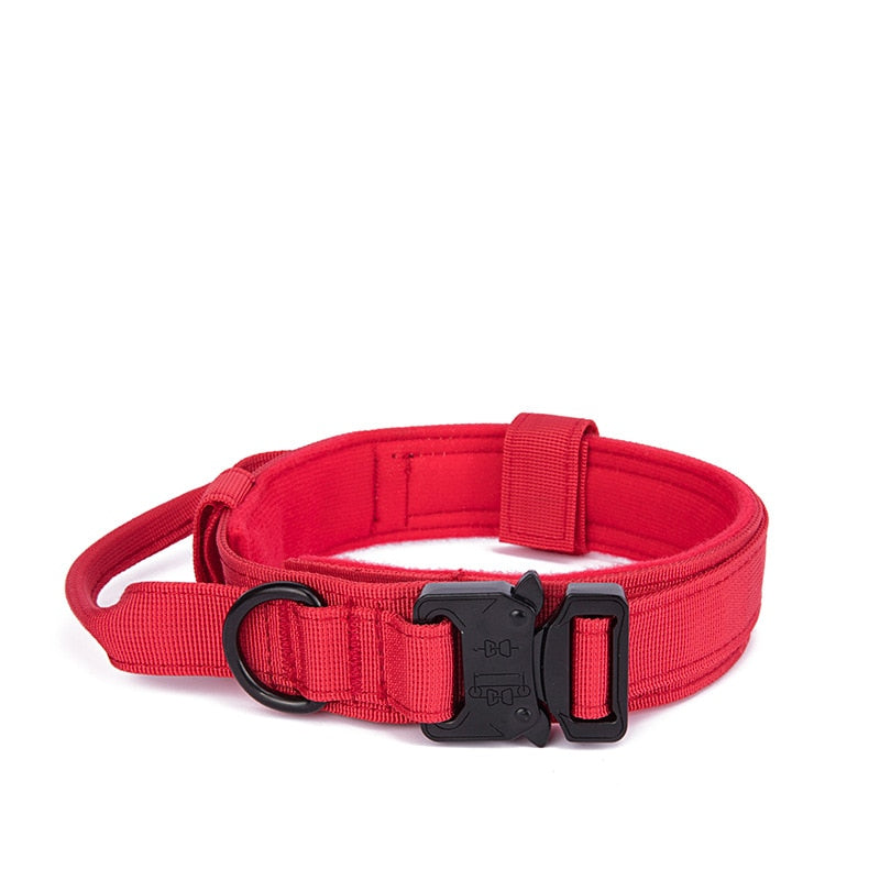 tactical-dog-leash-and-collar-military-heavy-duty - Pawreta
