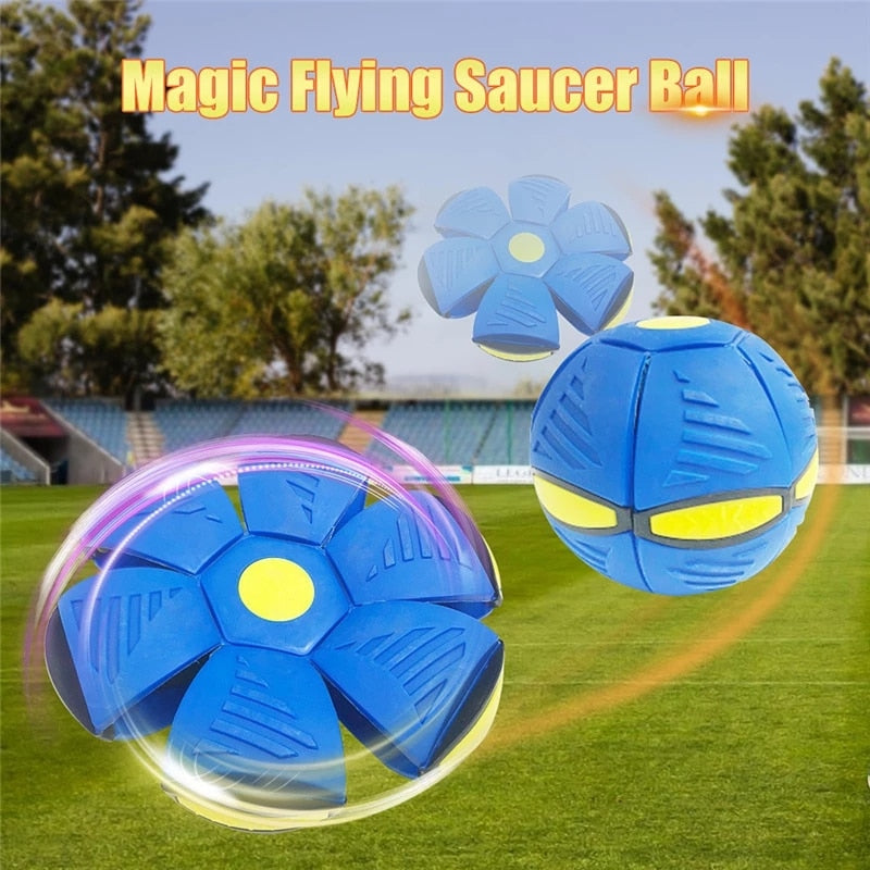 Flying Saucer Ball Magic Deformation UFO TOY - Pawreta