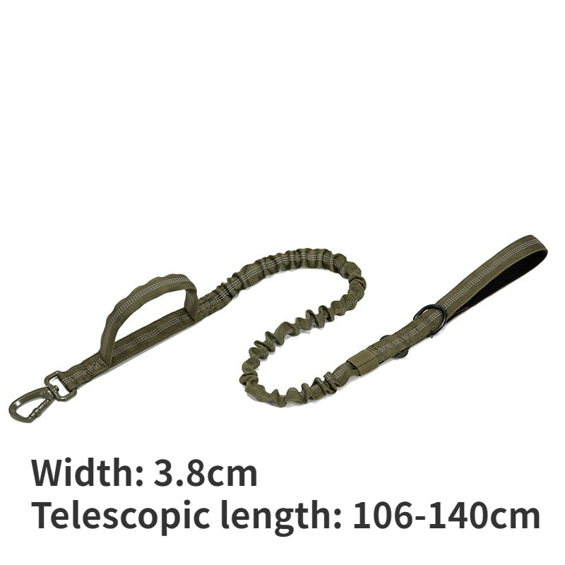 tactical-dog-leash-and-collar-military-heavy-duty - Pawreta
