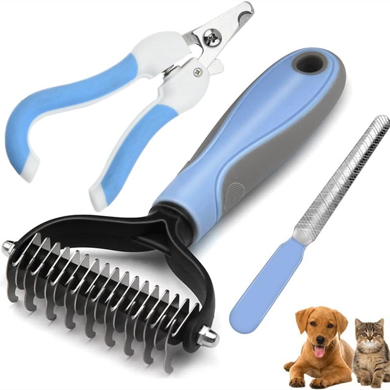 pet-fur-knot-cutter-dog-grooming-shedding-tools - Pawreta