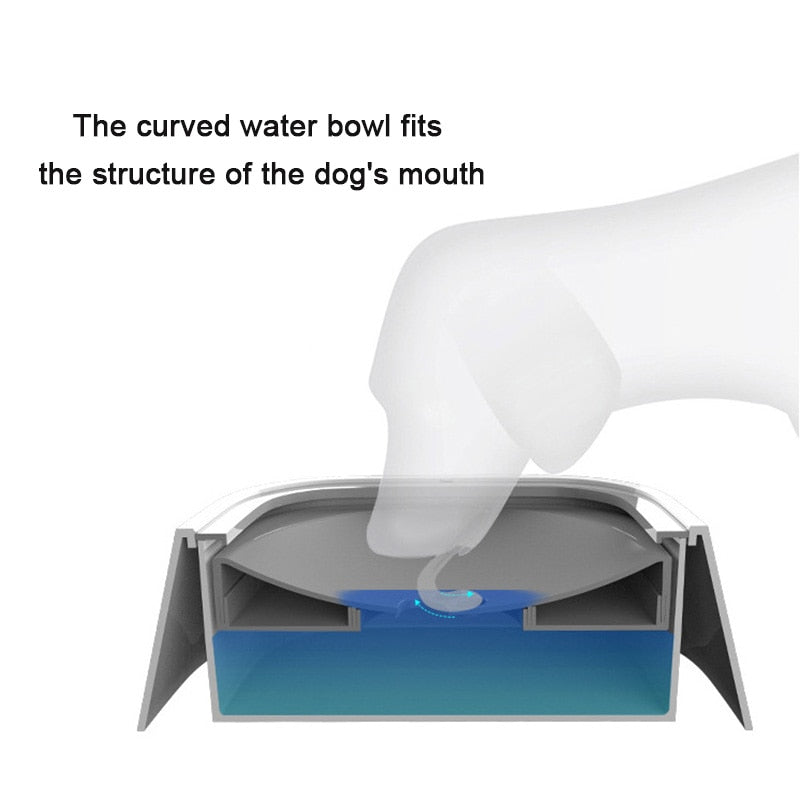 Drinkbak Hond Dog Drinking Water Bowl - Pawreta