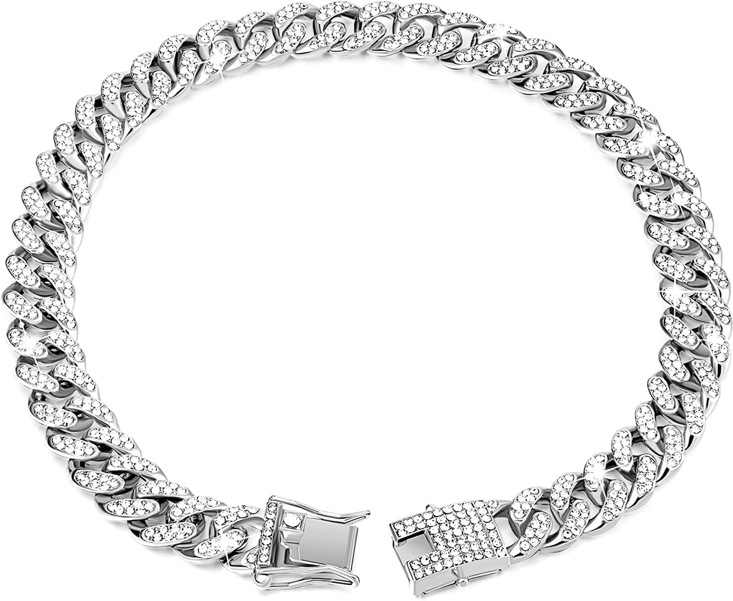 Luxury diamond-dog-chain-collar - Pawreta