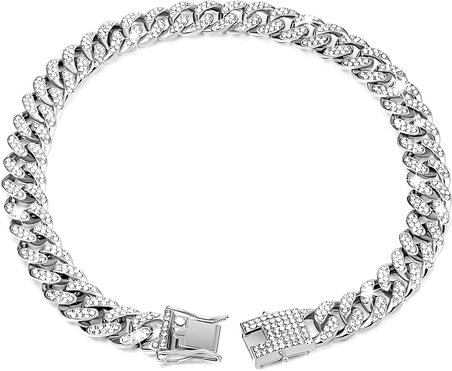 Luxury diamond-dog-chain-collar - Pawreta