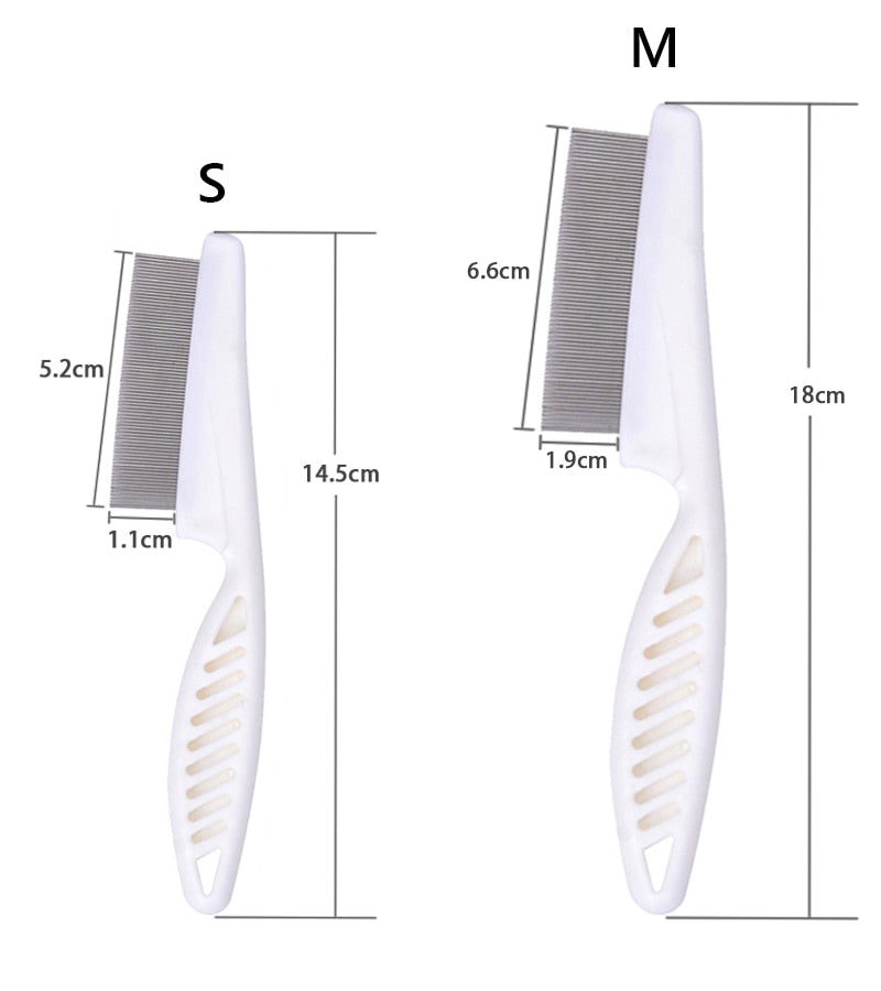 pet-flea-comb-multifunctional-hair-cleaning-brush - Pawreta