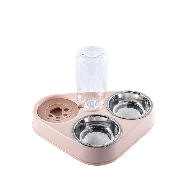 automatic-drinking-double-bowl-pet-feeder - Pawreta