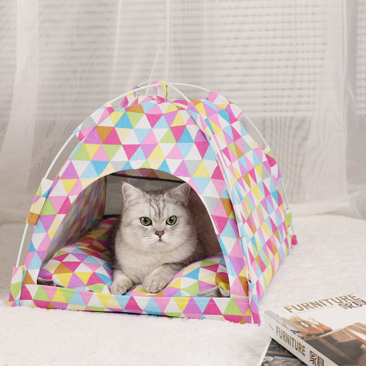 cat-tent-bed-house - Pawreta