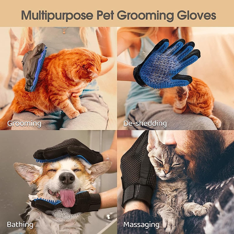 pet-glove-groomer-hair-cleaning-massage-for-animal - Pawreta