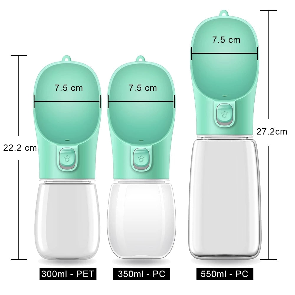 portable-dog-water-bottle-outdoor-leakproof - Pawreta