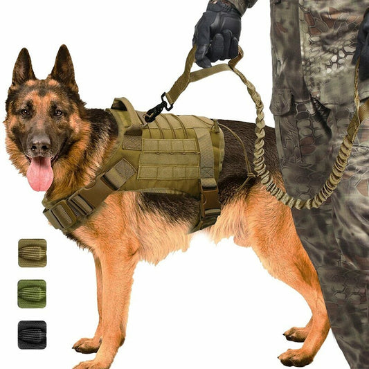 military-dog-harness with Handle Hunting - Pawreta