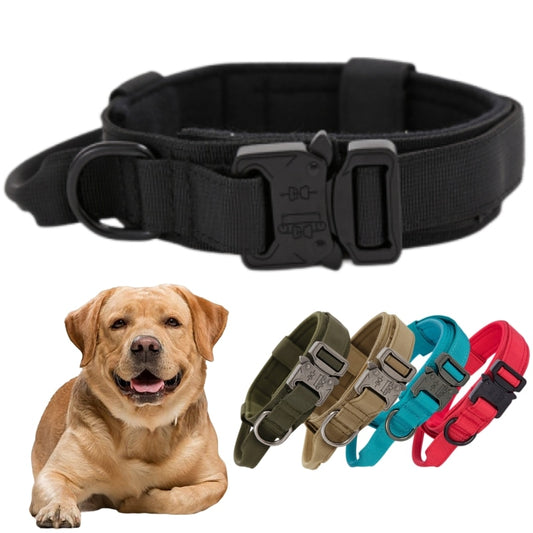 tactical-dog-leash-and-collar-military-heavy-duty - Pawreta